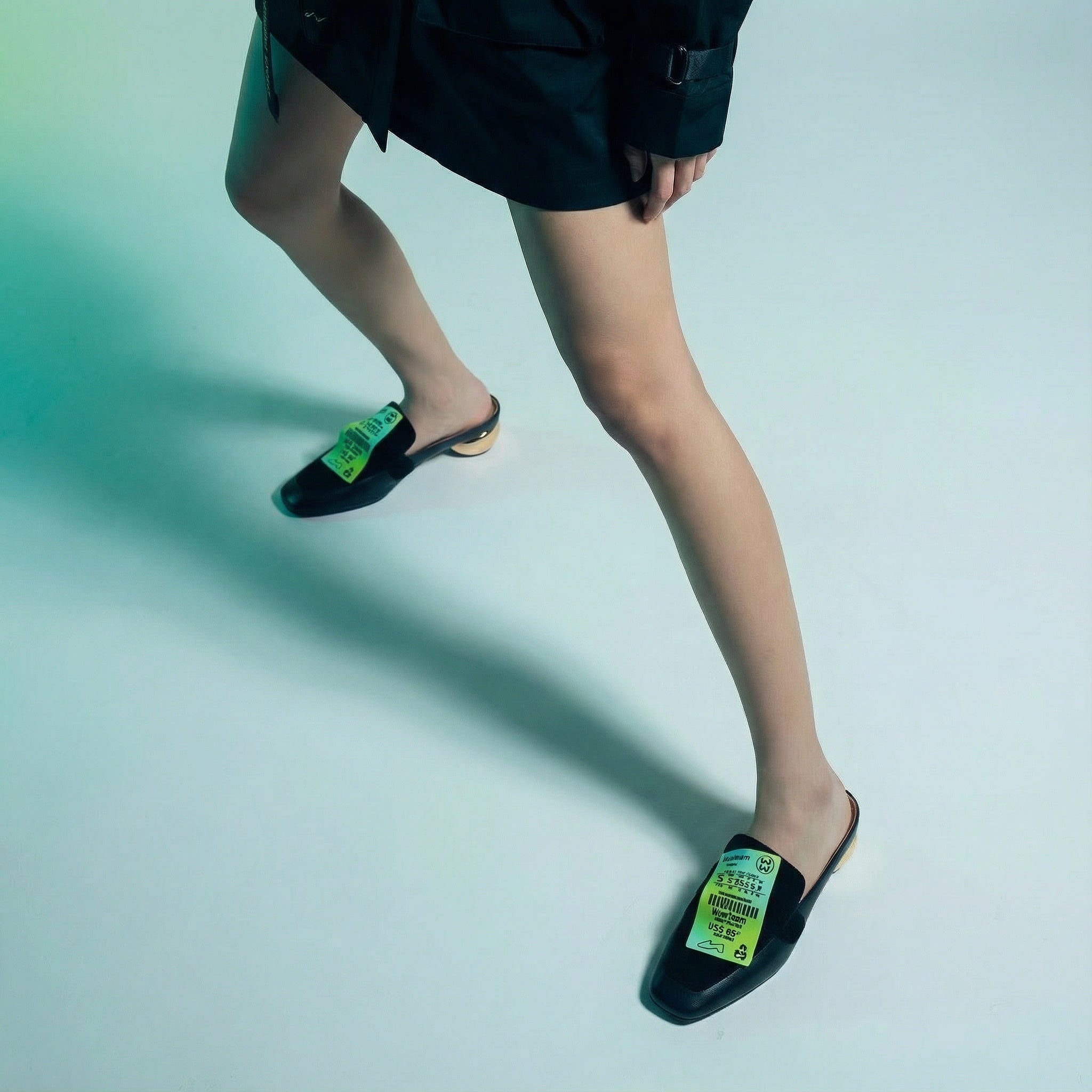 MATERIAL WORLD Stick-On Shoe Set