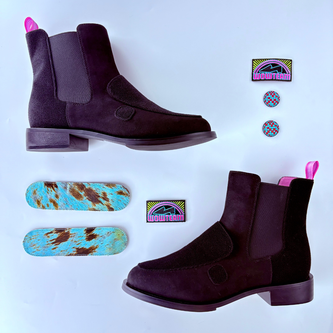 DISCO NIGHT Stick-On Boots Set