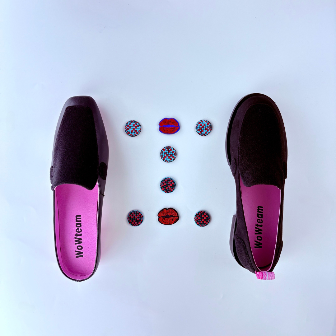 DISCO KISS 貼り付けシューズセット