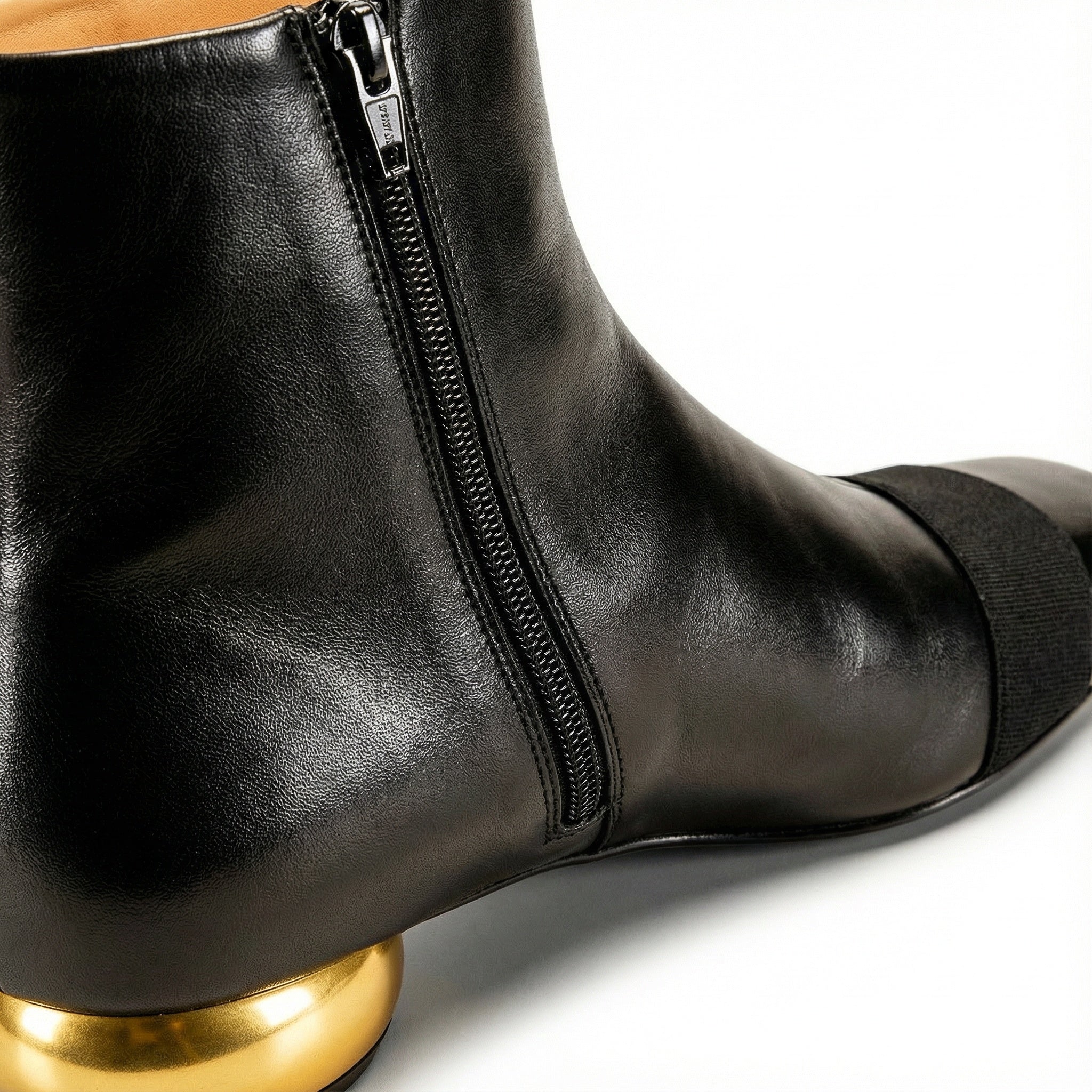 금경 양피 스티커 부츠