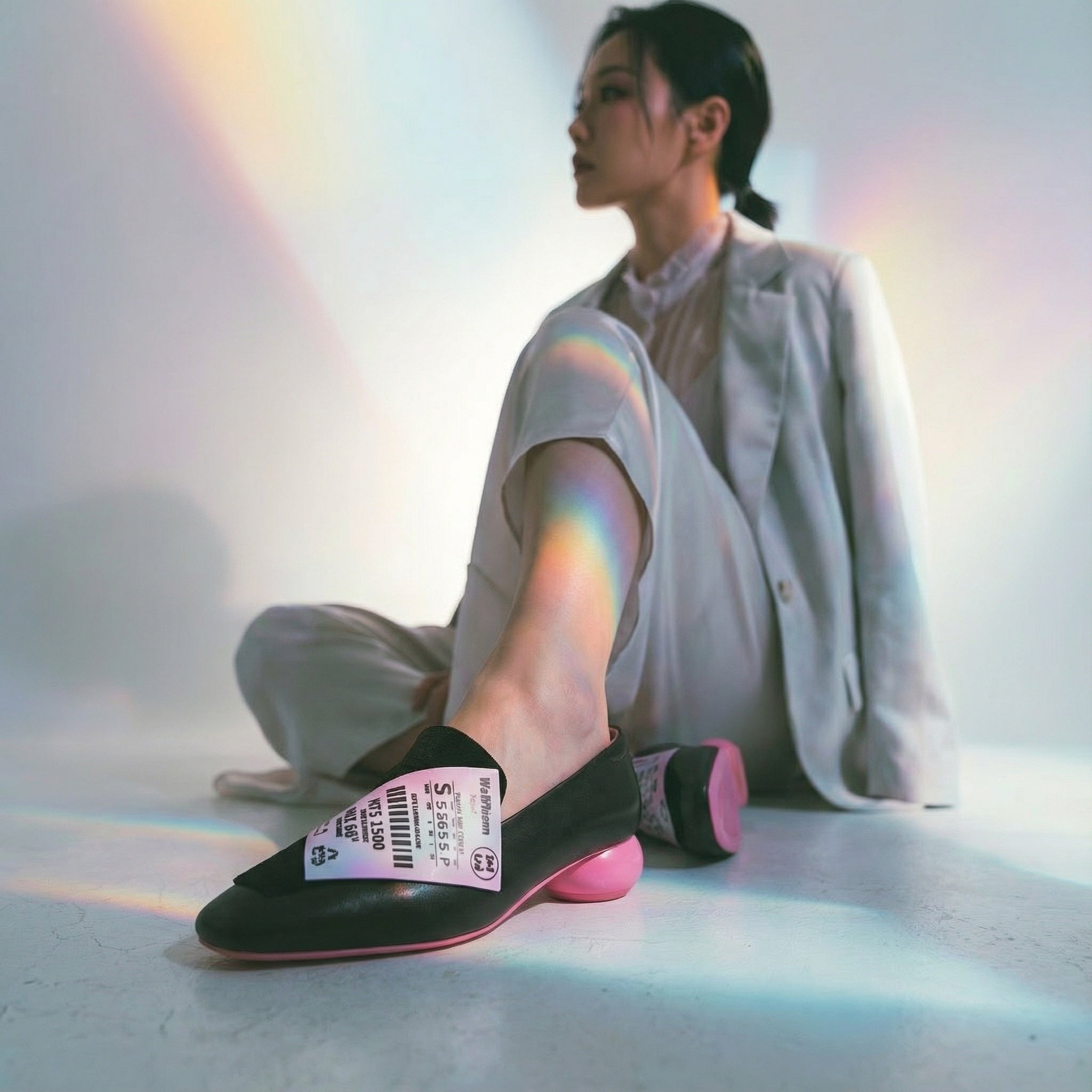 MATERIAL WORLD Stick-On Shoe Set