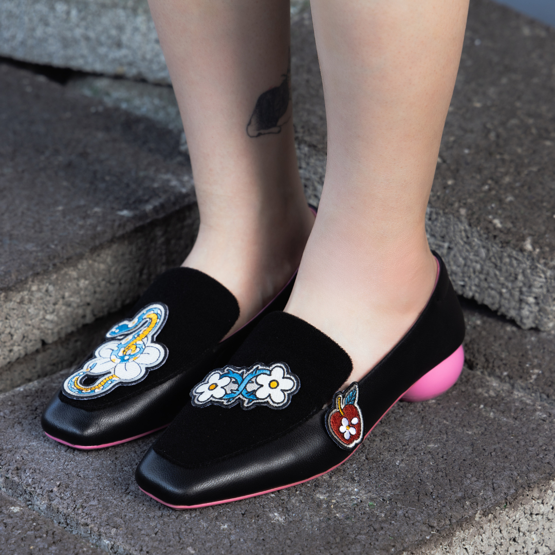 貼貼鞋 × 刺青藝術：穿在腳上的甜美與荊棘🫦