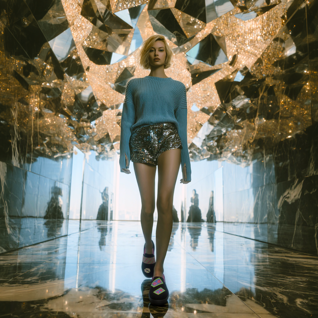 繁花美人 貼貼鞋組