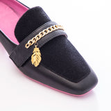 鞋飾帶：Classic 2_金羽毛(1對)