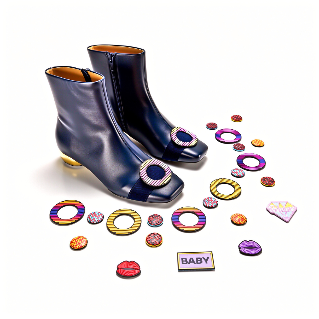 금경 양피 스티커 부츠 선택 할인 세트