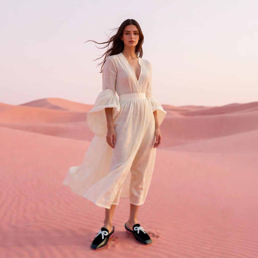 ARABIC BOW 貼貼鞋組