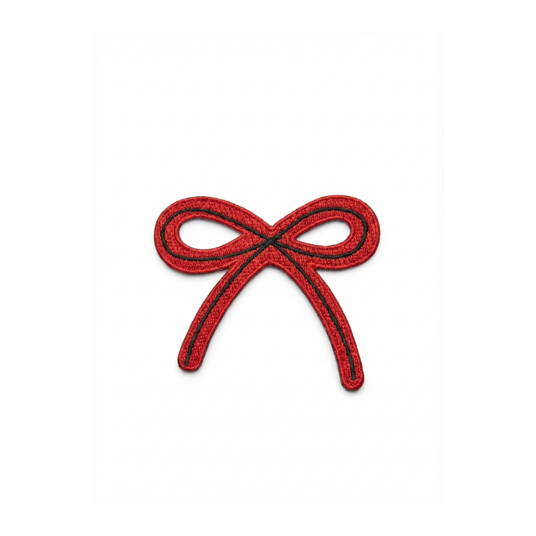 Bow 3：聖誕紅蝴蝶結(1片)