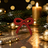 Bow 3：聖誕紅蝴蝶結(1片)